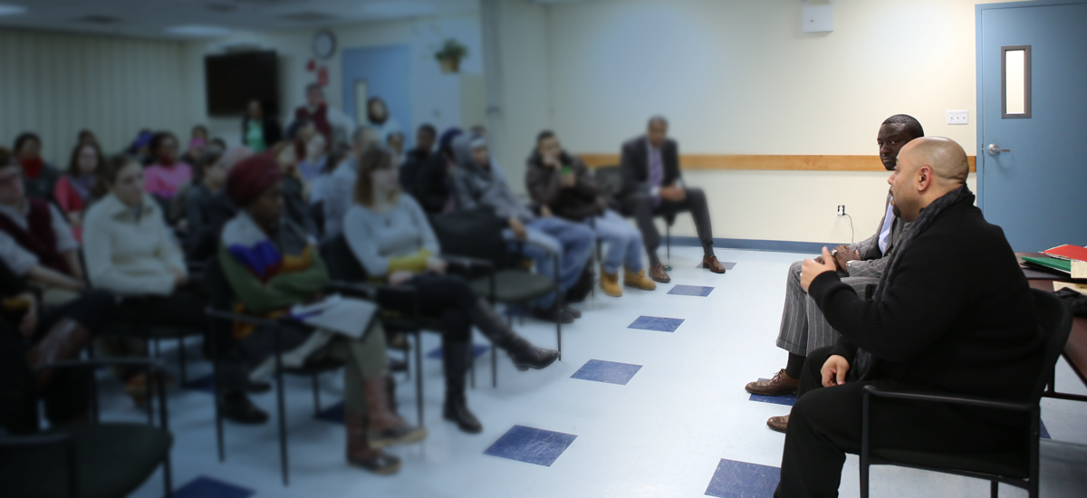 The “Central Park Five” Inspire Young Men and Women across JCCA